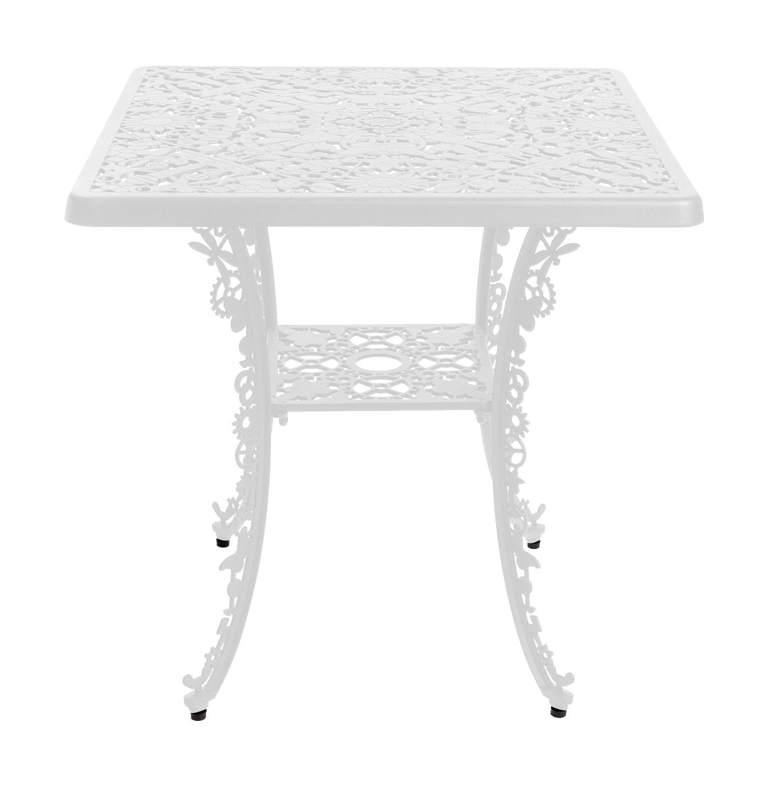 Seletti Industry Square Table, White