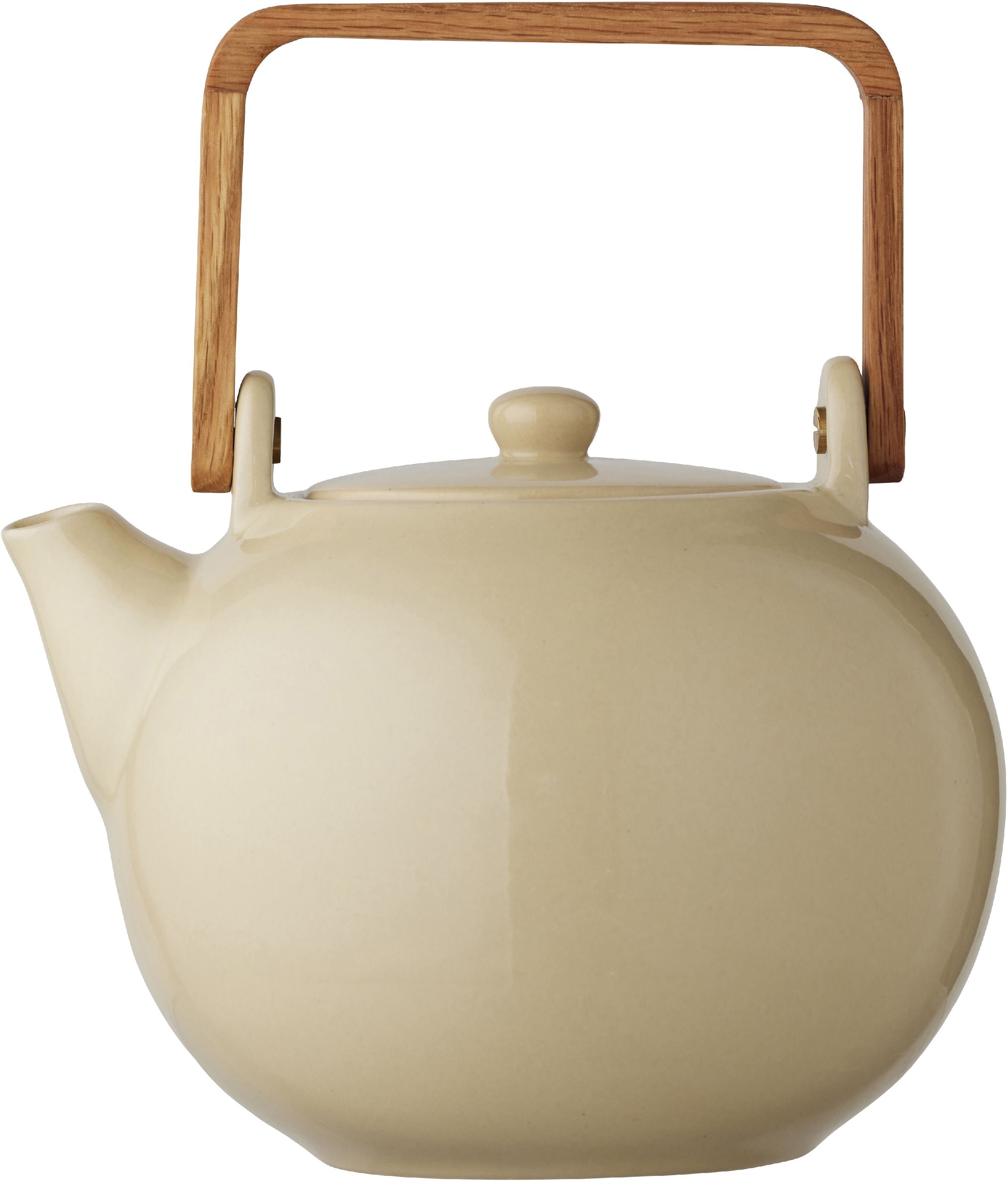 Bitz Teapot met thee -zeef 1,2 L, zand