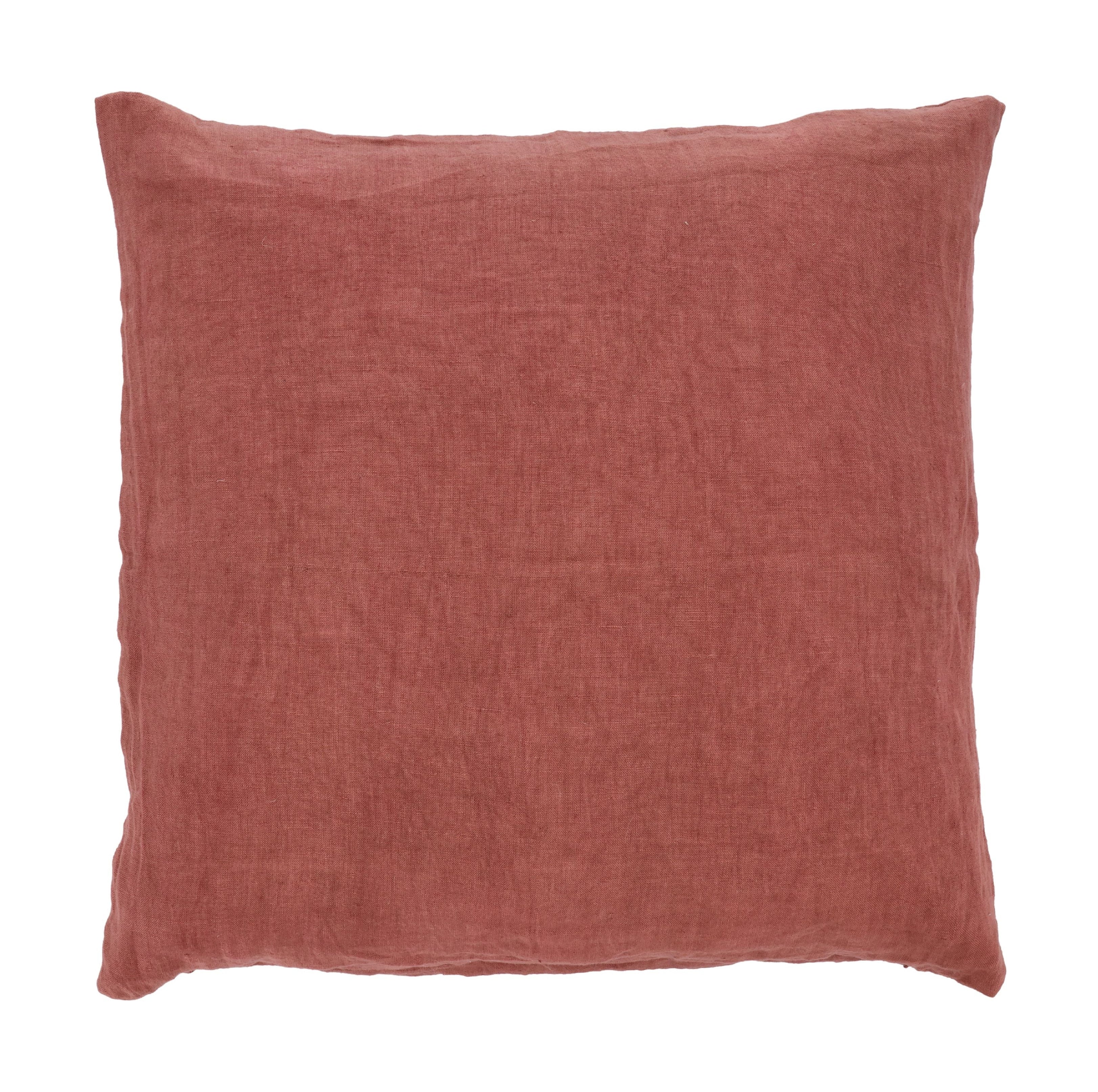 Södahl Linen Cushion Cover 50x50 Cm, Sienna