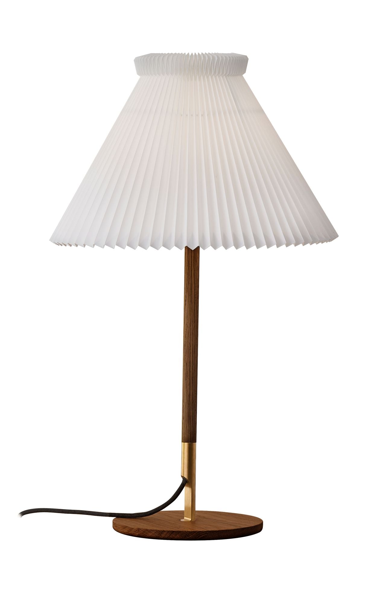 Le Klint 328 T lampada da tavolo, quercia affumicata