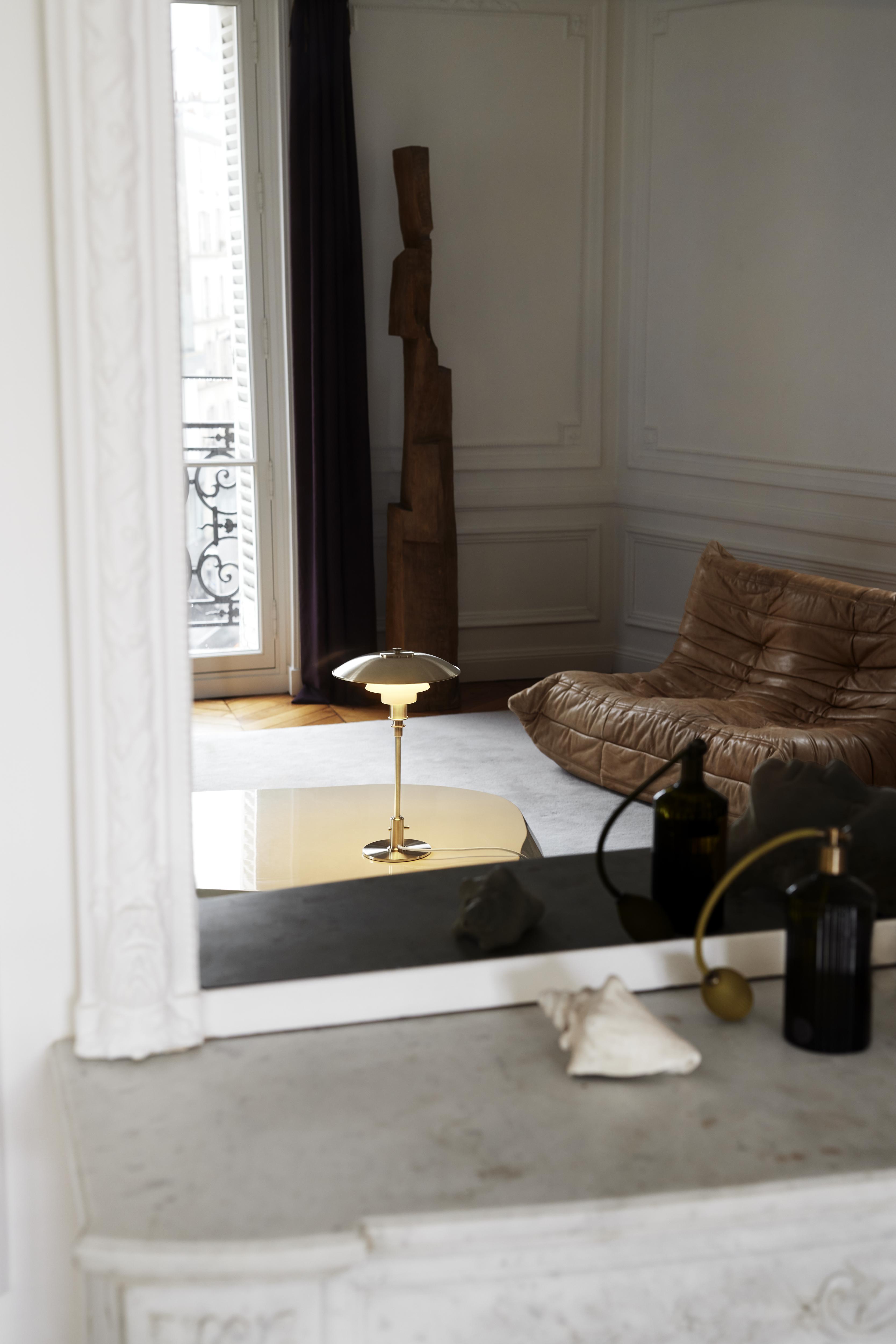 Louis Poulsen Ph 3/2 Table Lamp Limited Edition, Brass/Opal