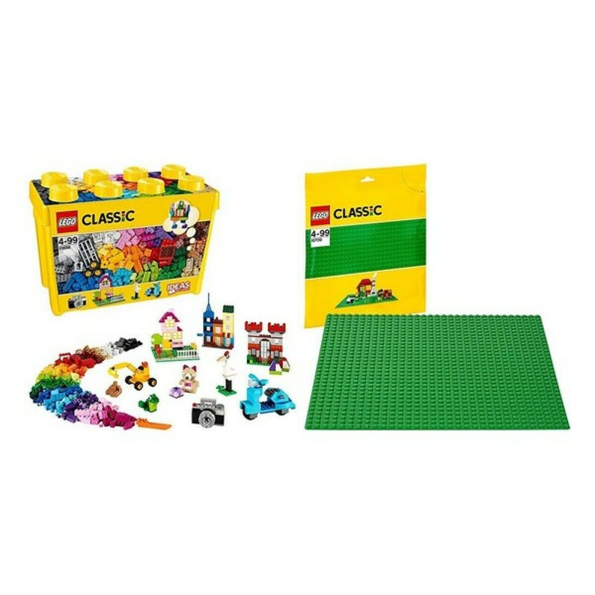Playset Brick Box LEGO Classic 10698 (790 PC)