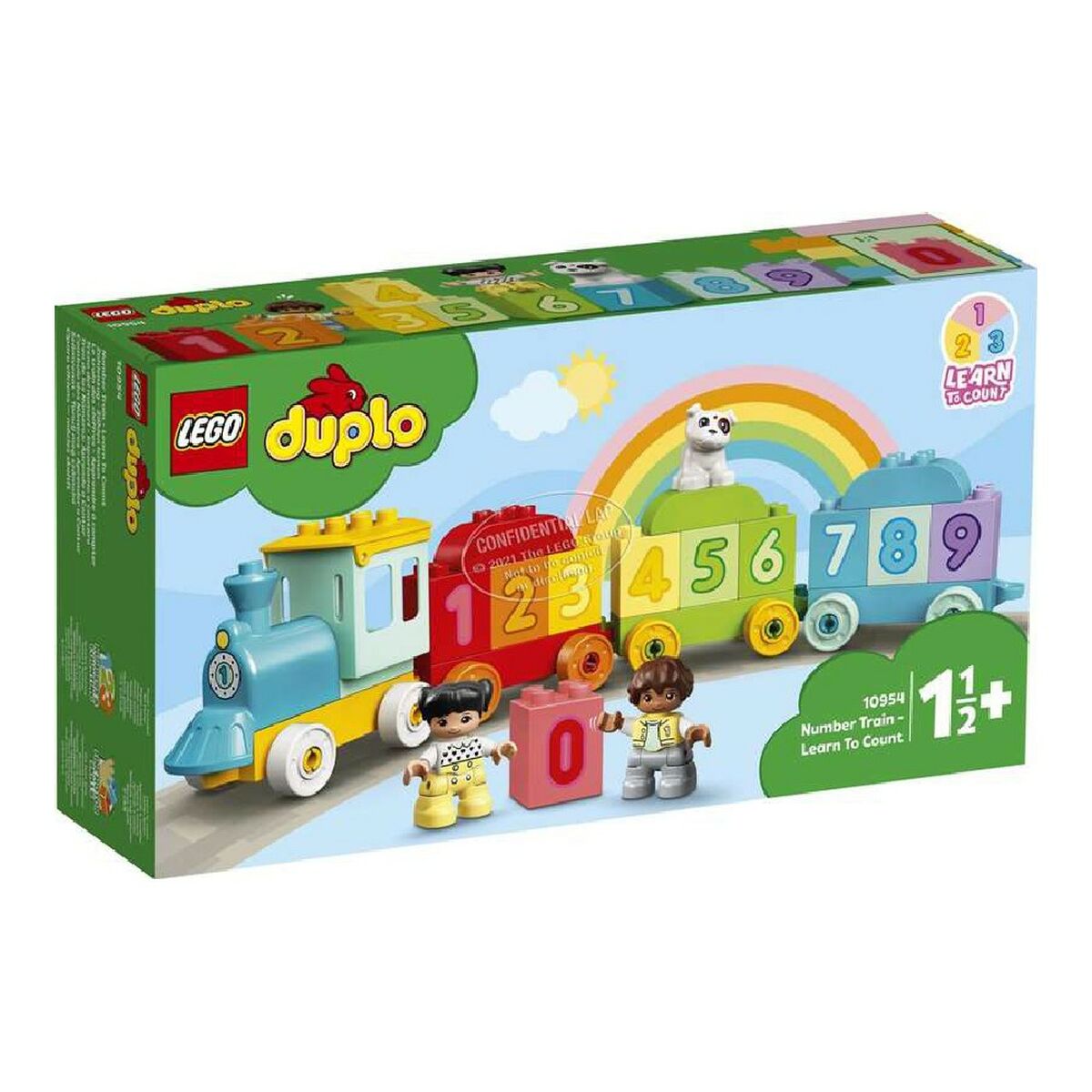 Playset Duplo Number Train LEGO (23 PC)