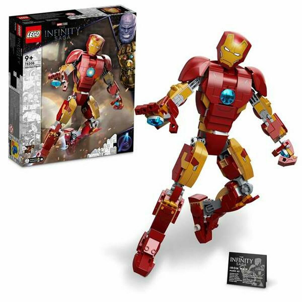 Speelset Lego Marvel The Infinity Saga Iron Man 76206 (381 pc's)