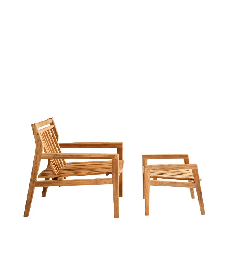 FDBMøblerM6 Sammen Garden Lounge椅子，柚木