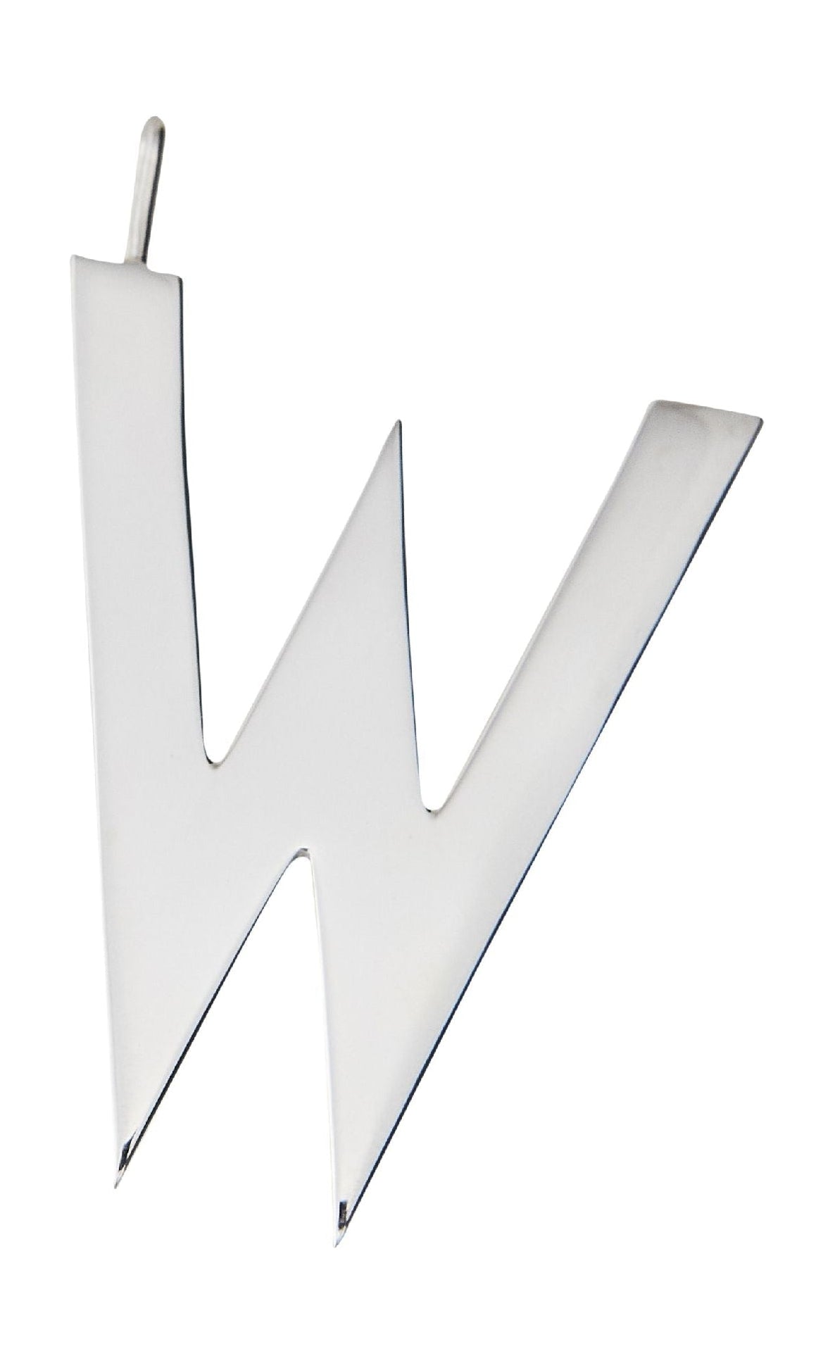 Design Letters Licht für anfängliche Halskette 30 mm Silber, w