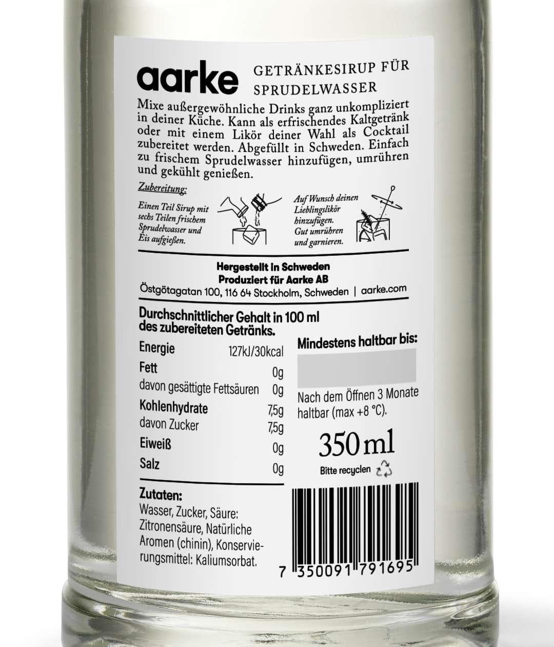 Aarke Drink Mixer, Spruce Shoots Tonic
