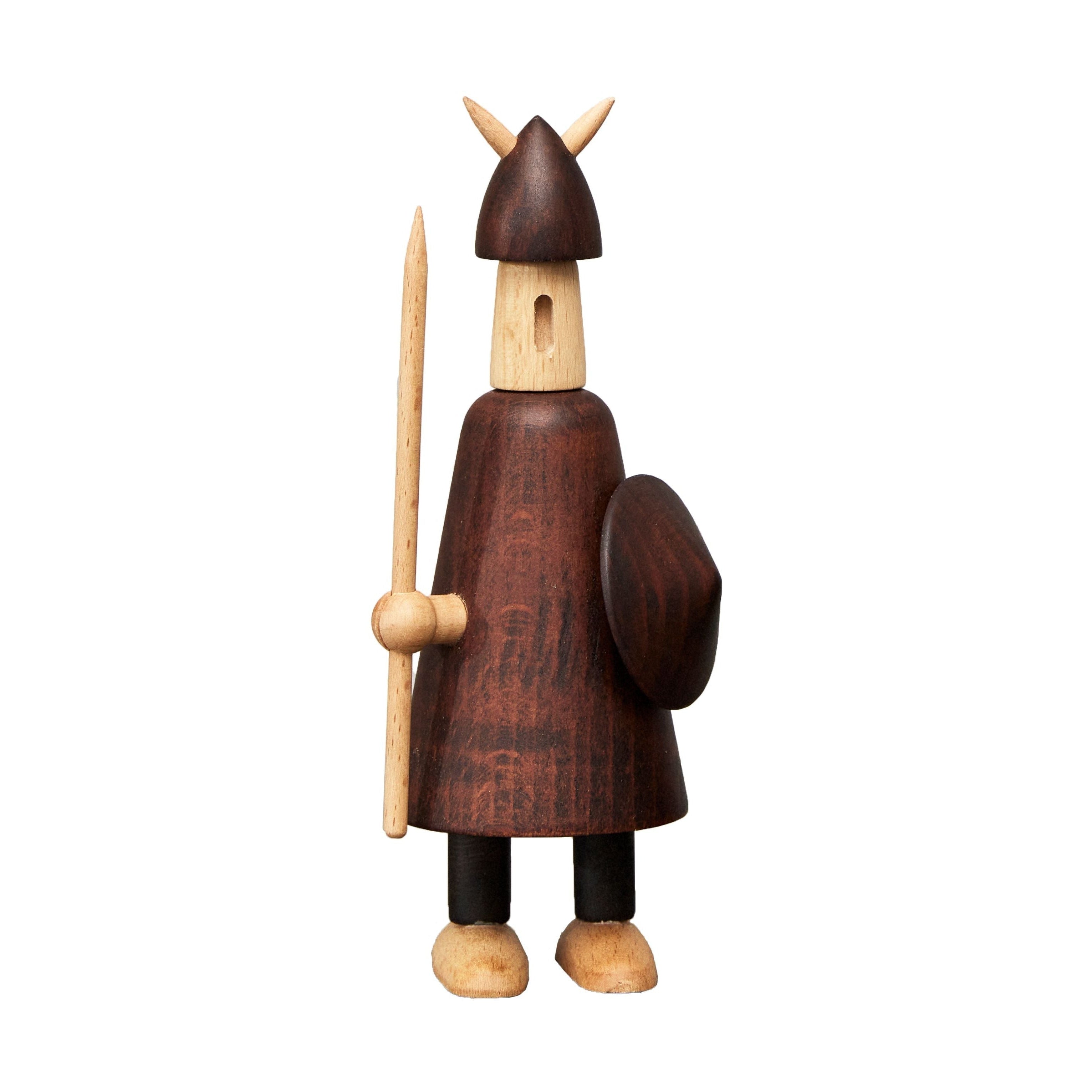 Andersen Furniture De vikingen van de houten figuur van Denemarken, groot