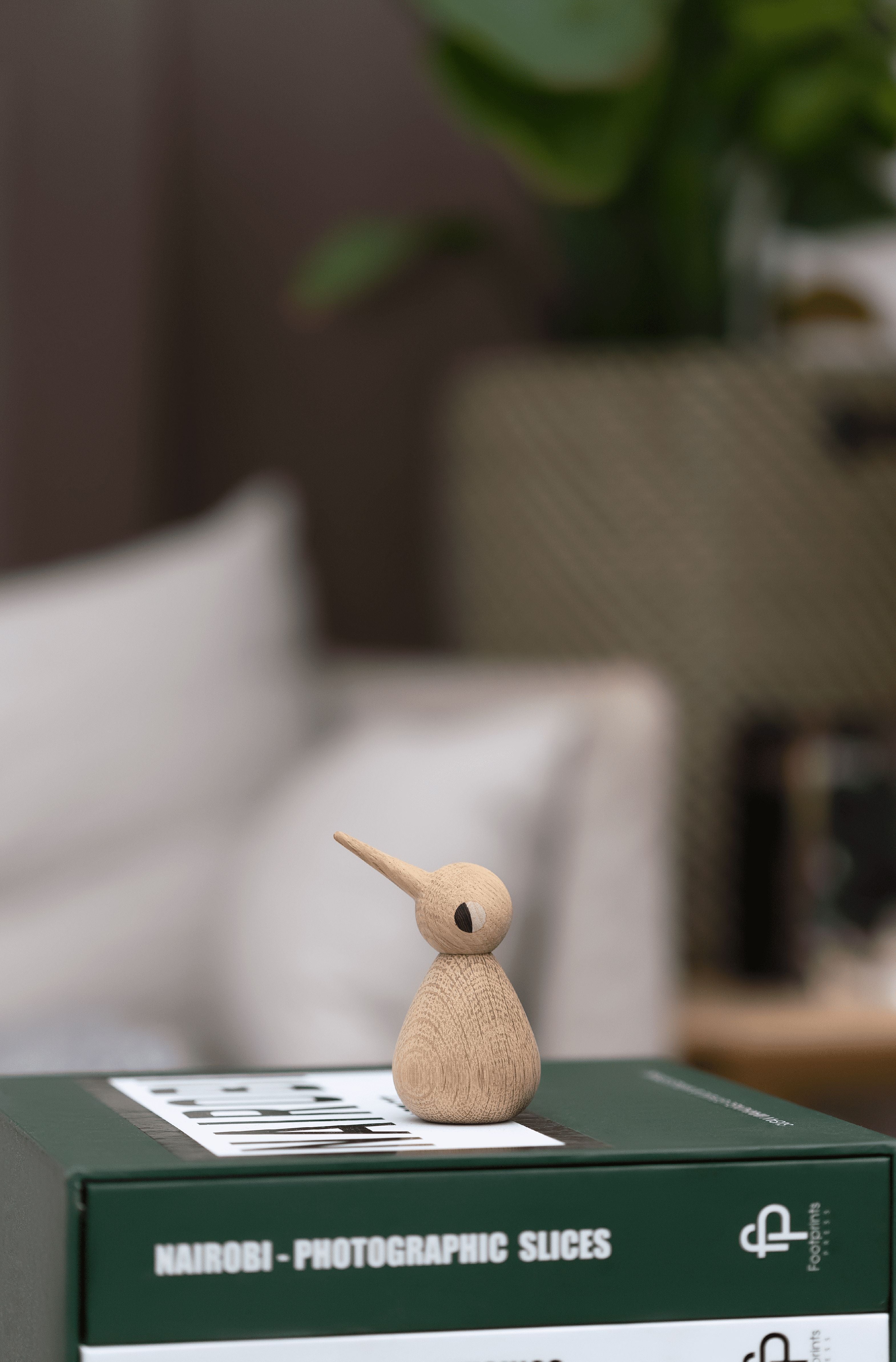 Architectmade Kristian Vedel Bird Family (Set With 3), Natural Oak