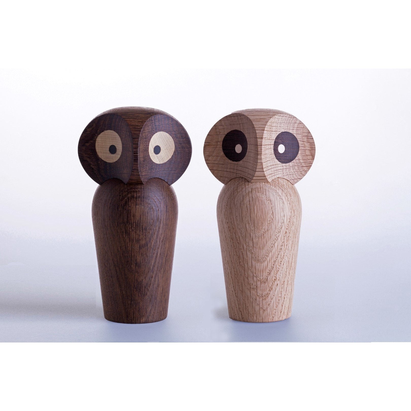 Arkitektmade Paul Anker Hansen Owl 12 cm, naturlig eik
