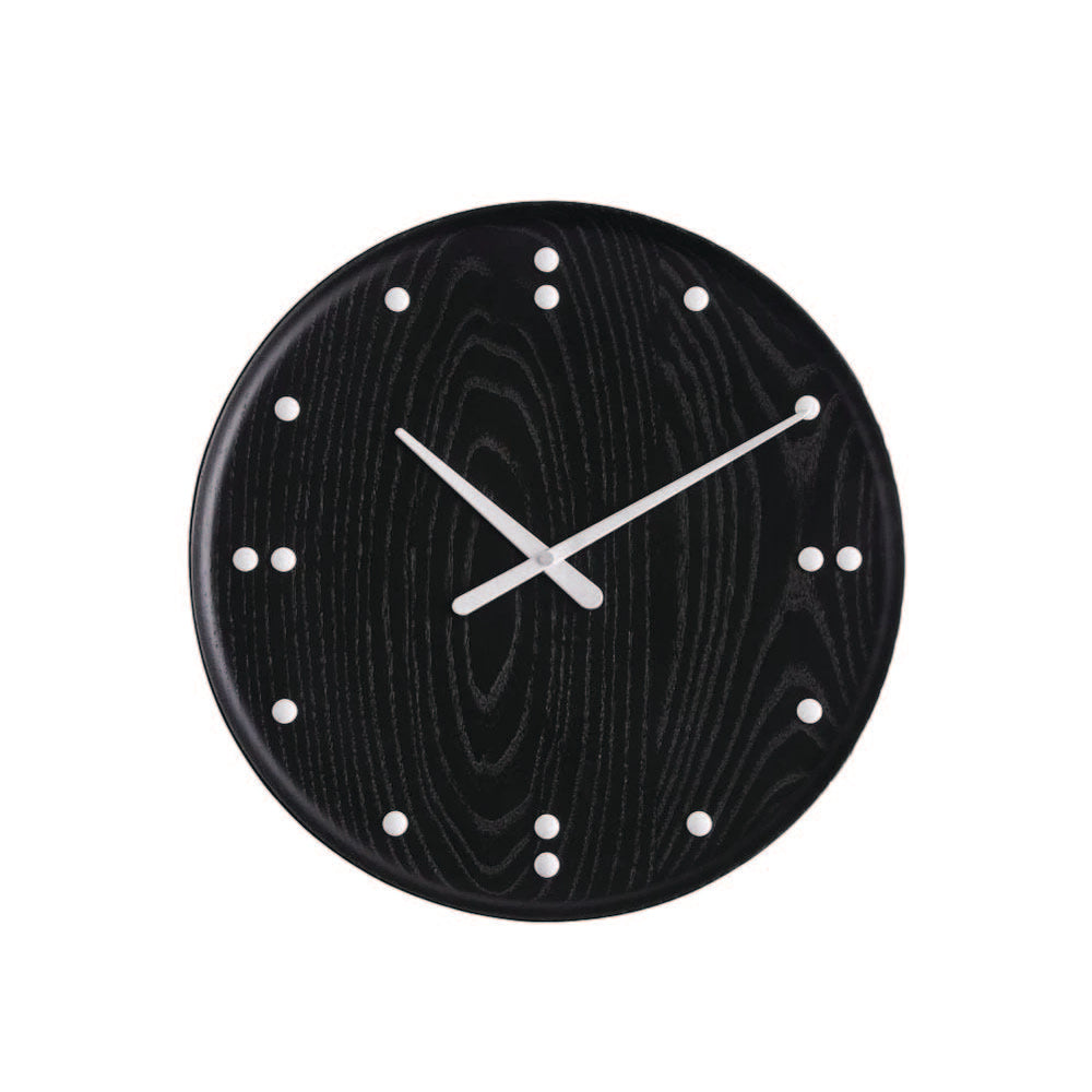 Arkitektmade Finn Juhl Wall Clock Black Ash, Ø25 cm
