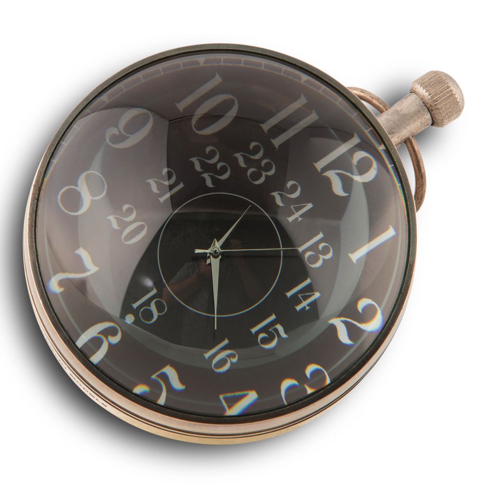 Authentic Models Eye of Time Watch, nikkel