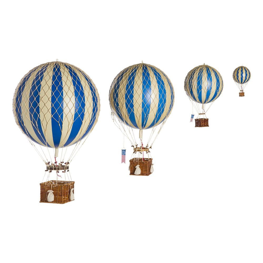 Authentic Models Floating The Skies Balloon Model, Blue, ø 8.5 Cm