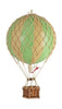 Authentic Models Drijvend de luchtballonmodel, groene dubbele, Ø 8,5 cm
