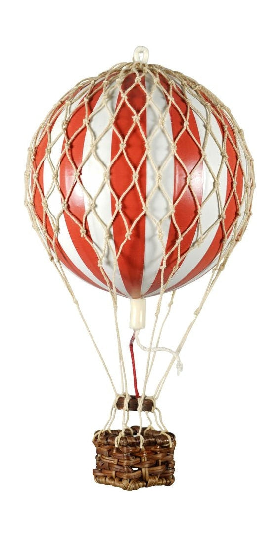 Authentic Models Floating The Skies Balloon Model, Red/White, ø 8.5 Cm
