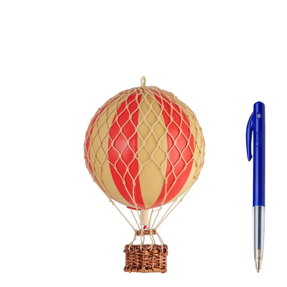 Authentic Models Floating The Skies Balloon Model, Red Double, ø 8.5 Cm