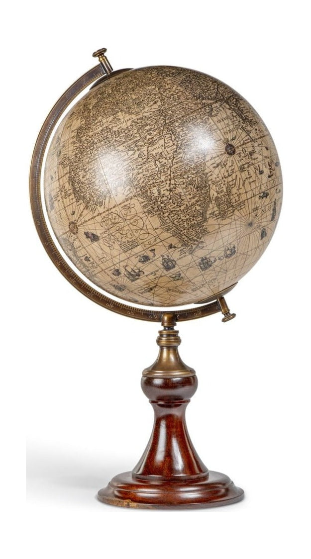 Ekta gerðir Hondius 1627 klassískt stand globus