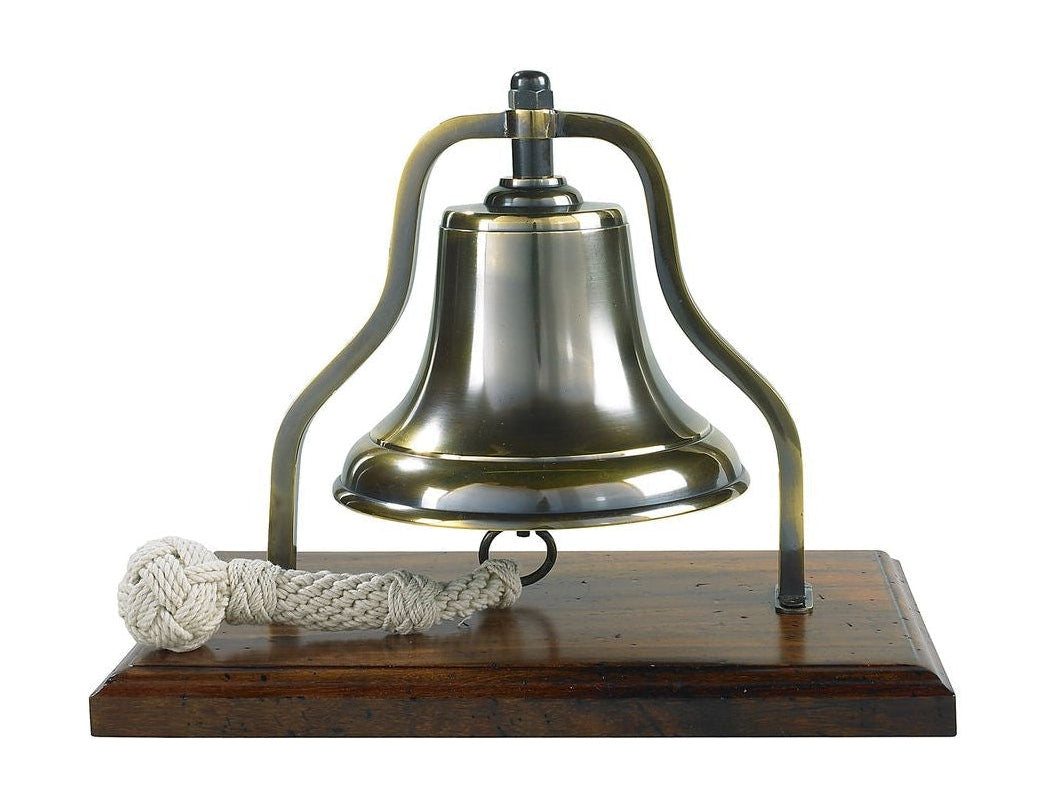 Ekta fyrirmyndir Purser's Bell Ship's Bell On Wood Stand