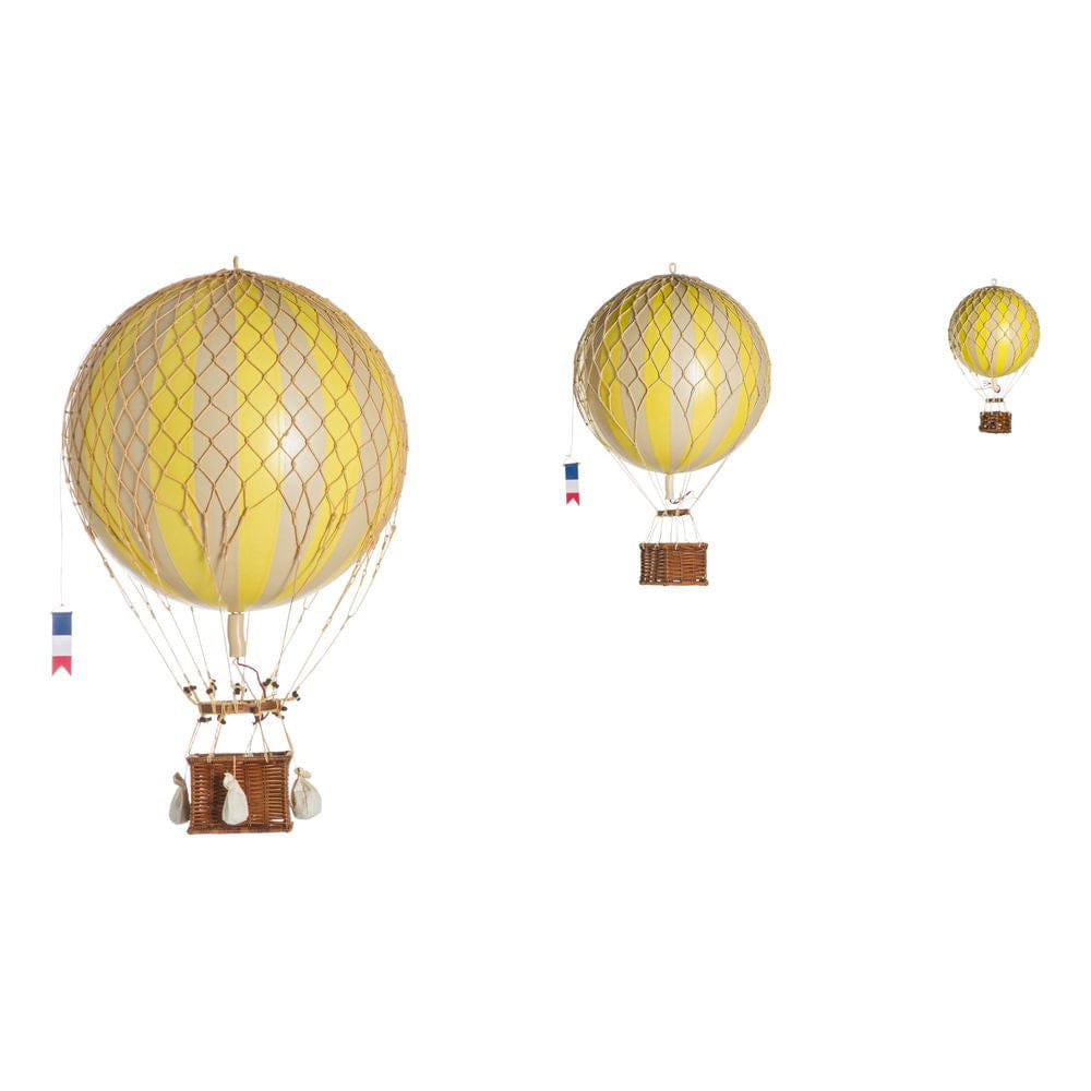 Authentic Models Royal Aero Balloon Model, True Yellow, Ø 32 cm
