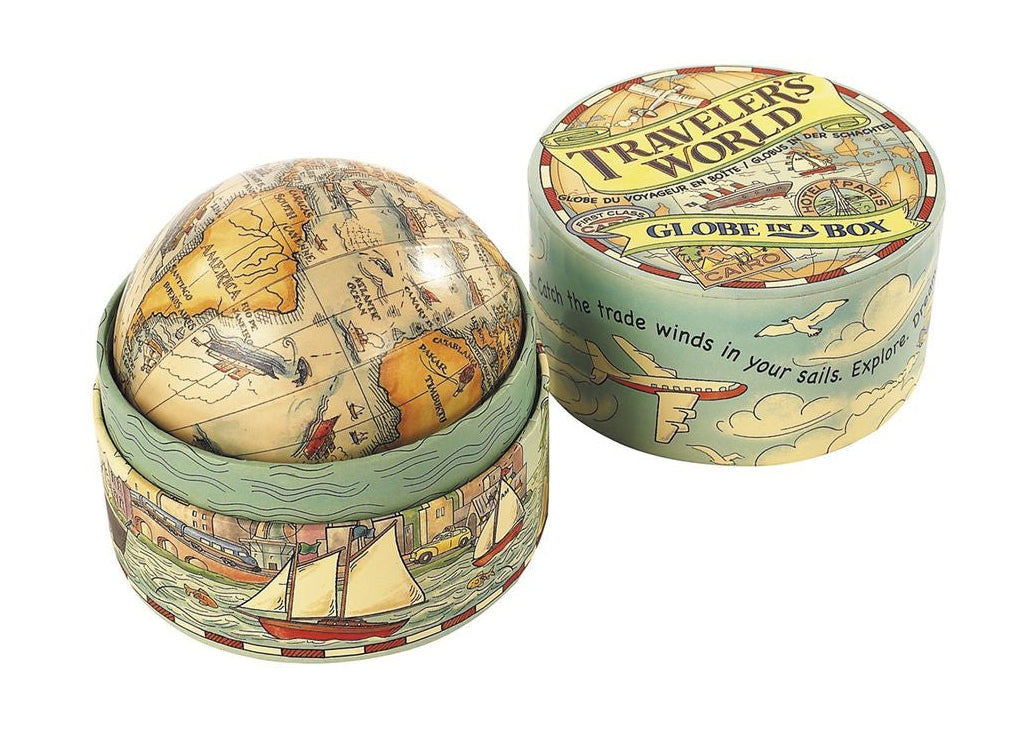 Authentic Models Traveler's World Globe lapsille