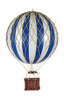 Authentic Models Travels Light Ballon Modell, Blau/Weiß, ø 18 Cm