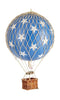 Authentic Models Reizen licht ballonmodel, blauwe sterren, Ø 18 cm