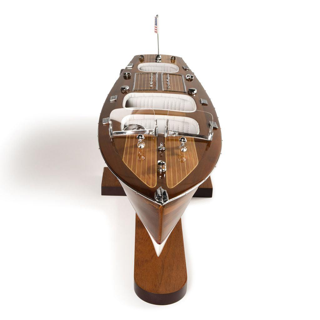 Authentic Models Triple Cockpit Boat Model