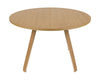 Bent Hansen Primum Table, Table Legs In Matte Lacquered Oak/Countertop In Oak Veneer