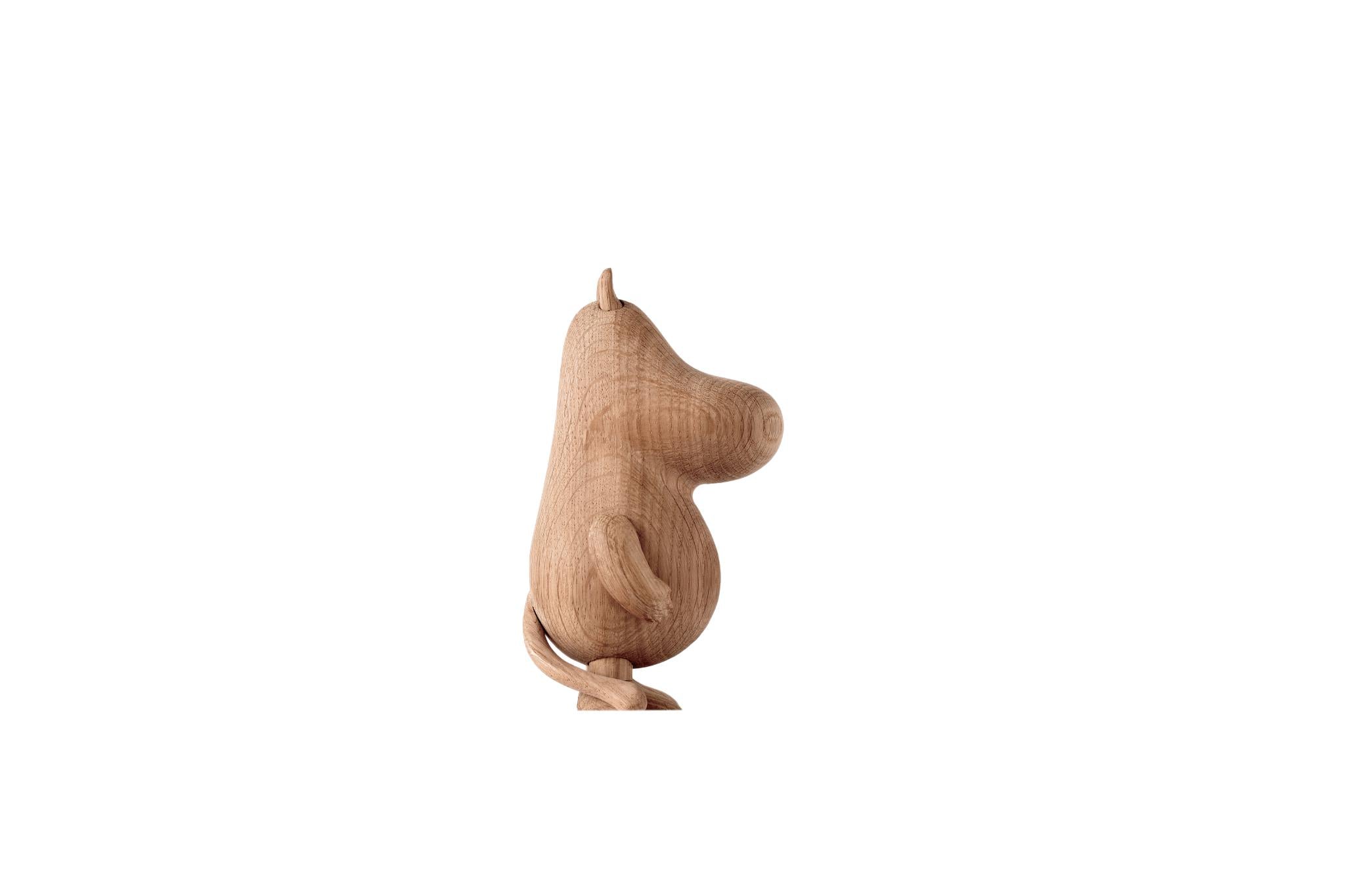 Boyhood Moomintroll Wooden Figure Oak, Small