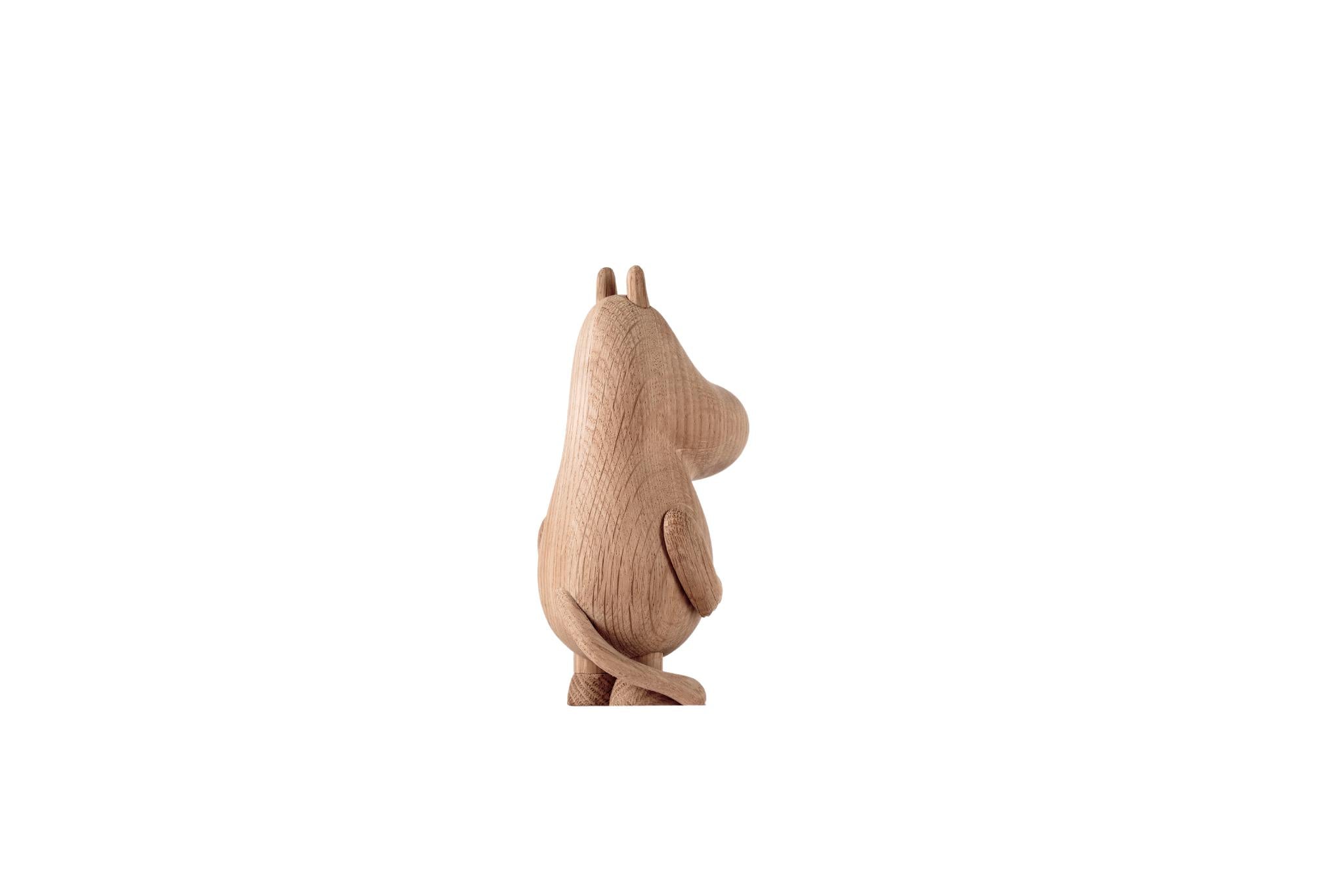 Boyhood Moomintroll Holzfigur Eiche, klein