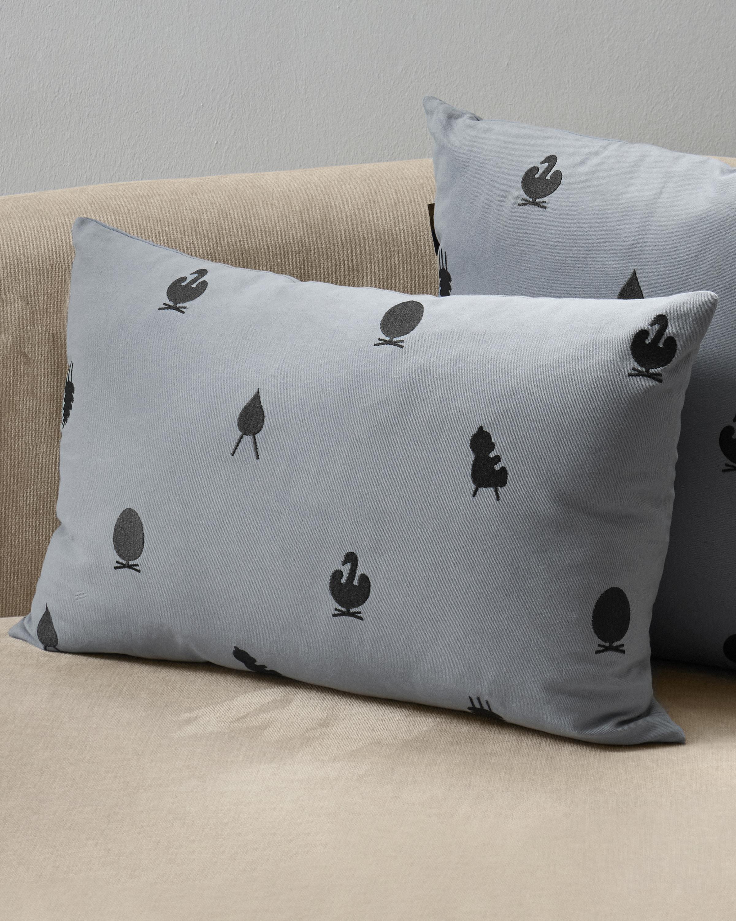 Brainchild Designakoner divano cuscino 40x60 cm, grigio