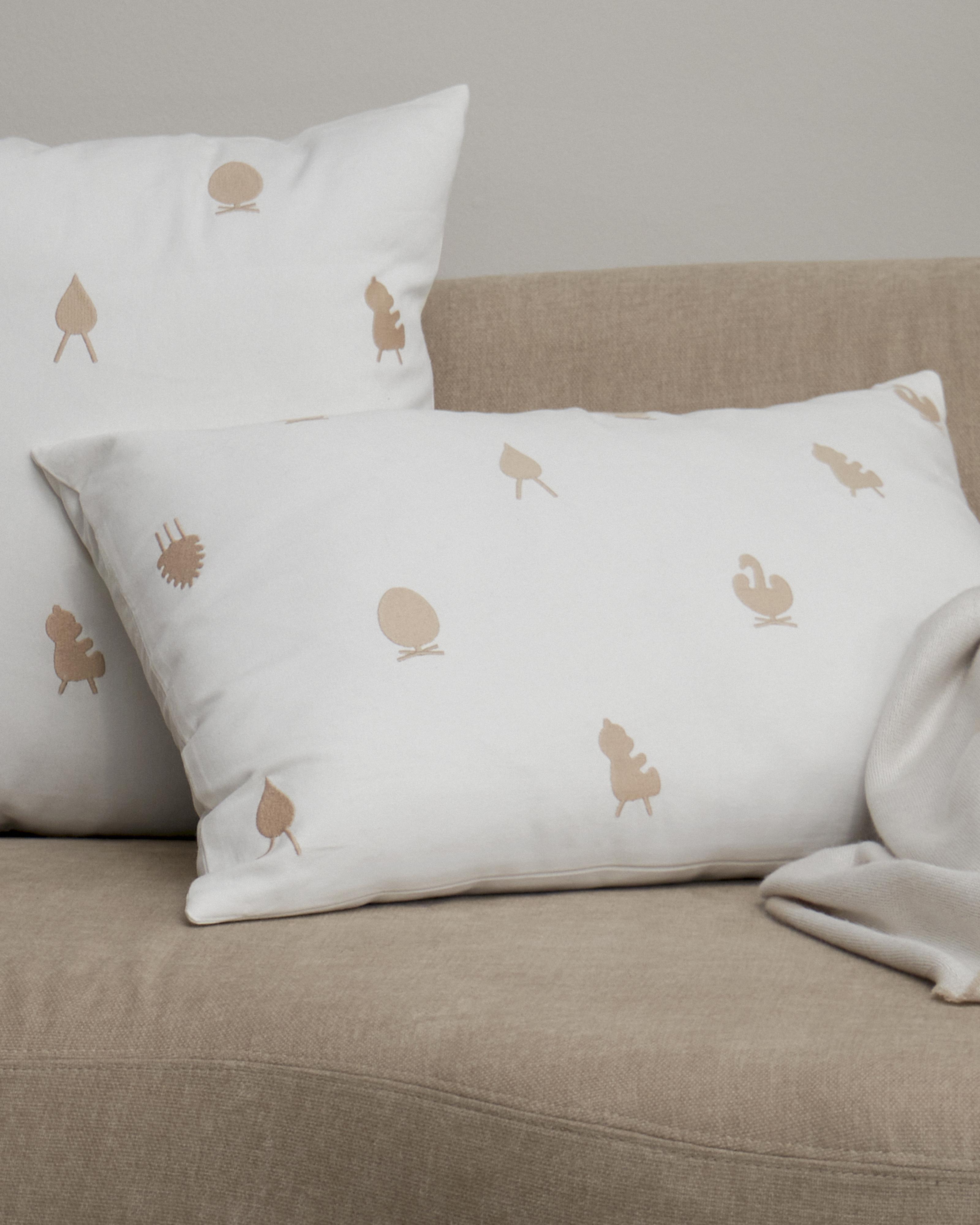Brainchild Designakoner divano cuscino 40x60 cm, bianco