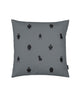 Brainchild Designikoner sofa pude 50x50 cm, grå