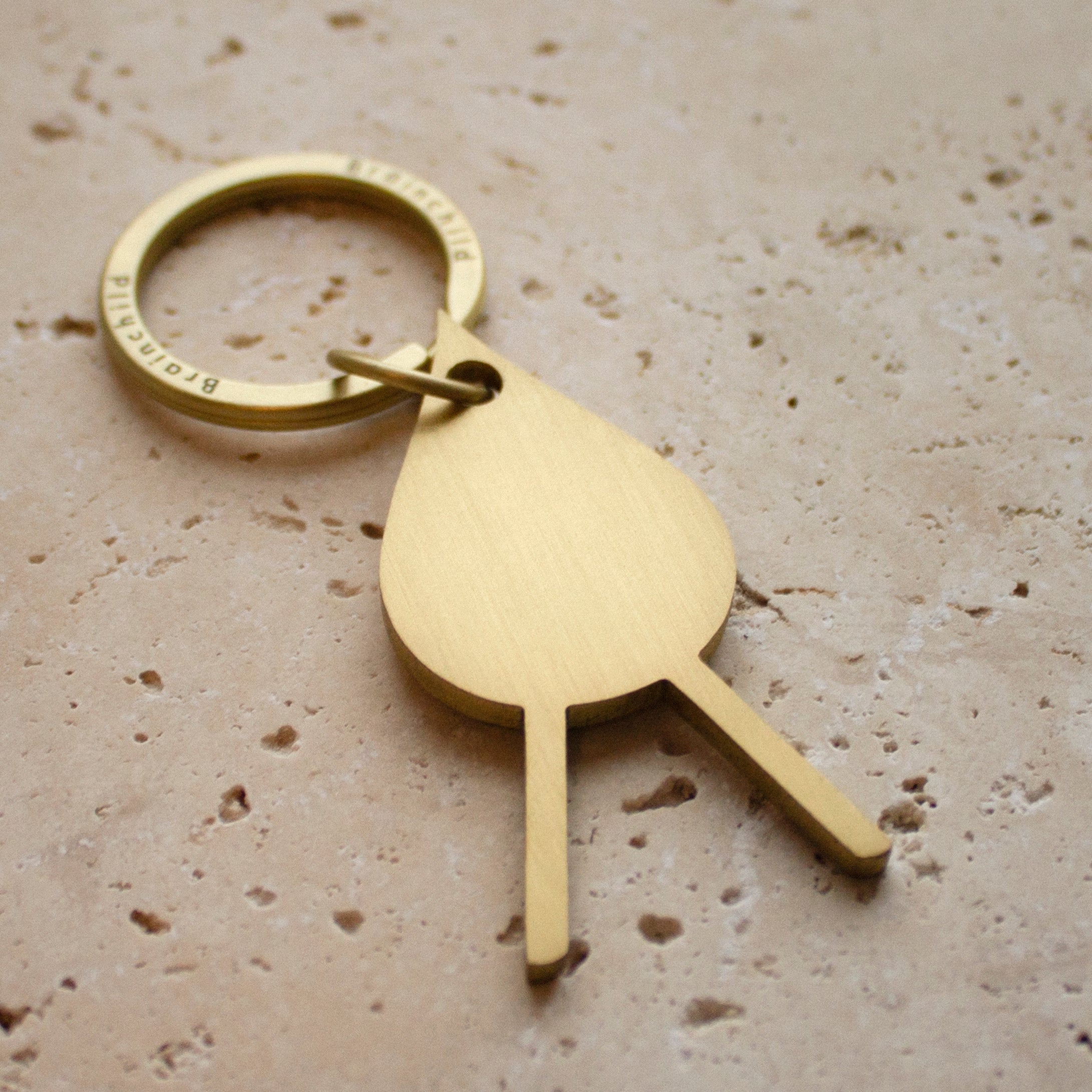 Brainchild Keychain Design Icon, Drop