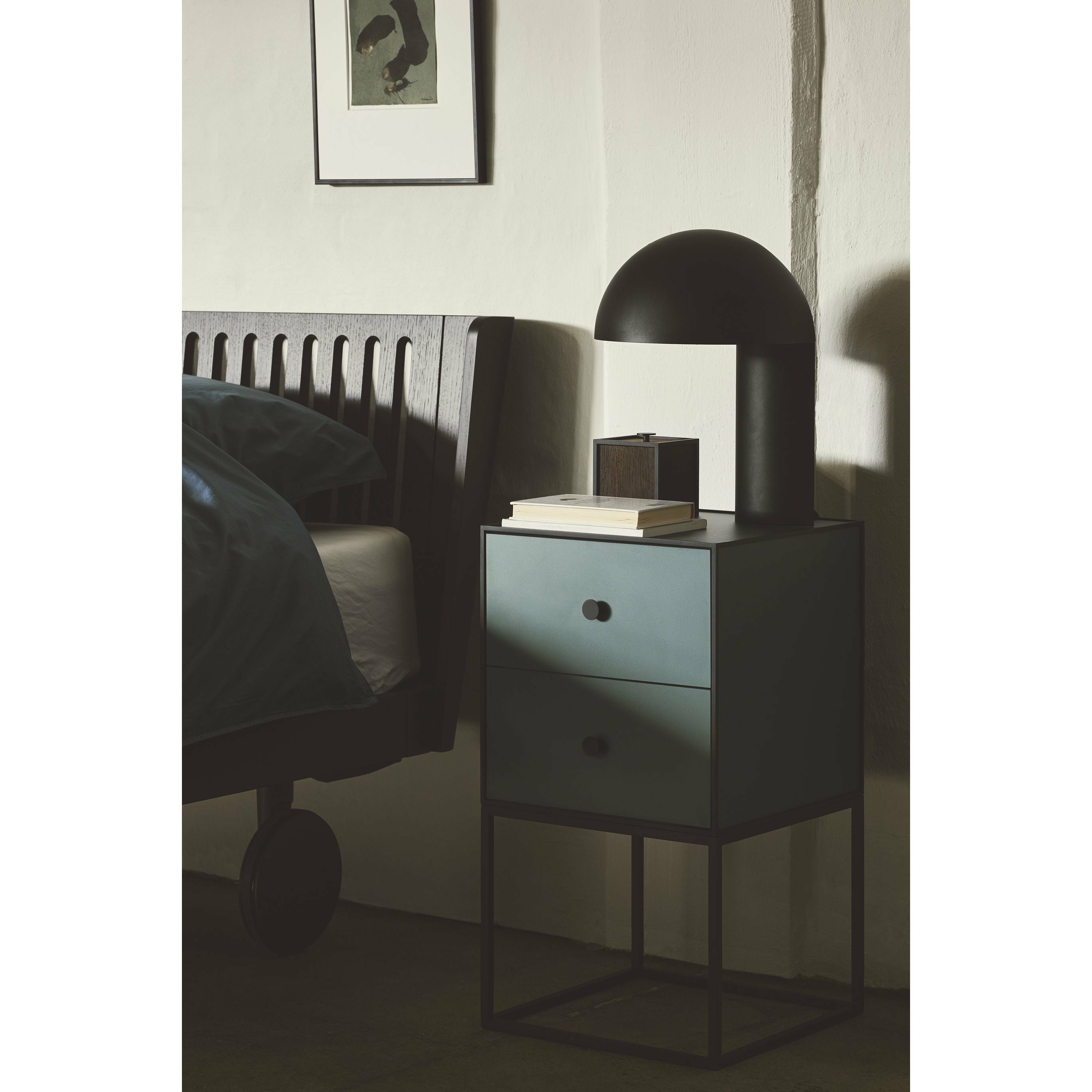 Audo Copenhagen Frame 35 Module With Two Drawers, Light Grey