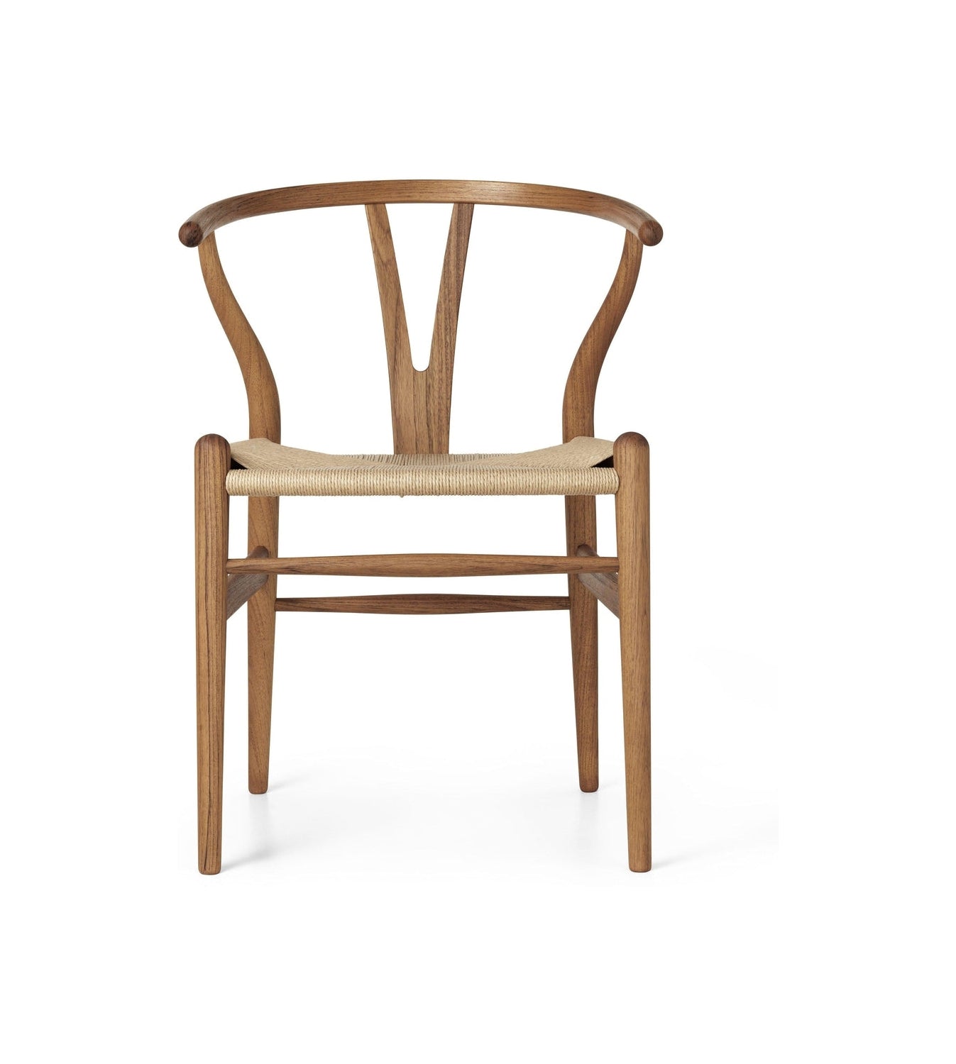 Carl Hansen Ch24 Wishbone Chair Teak, Natural Cord