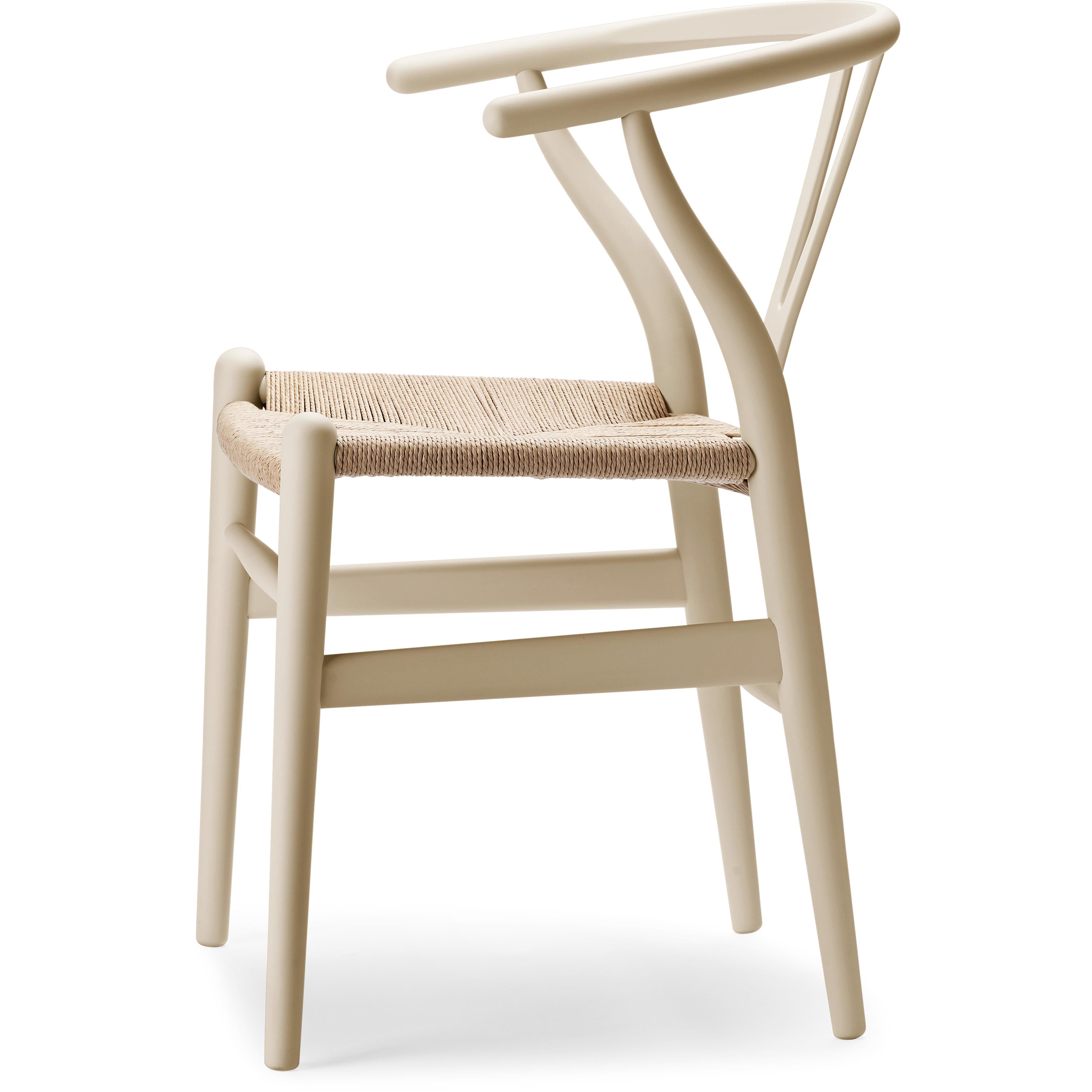 Carl Hansen CH24 Wishbone Chair Beech Special Edition, Naturkabel/Weiche Gerste