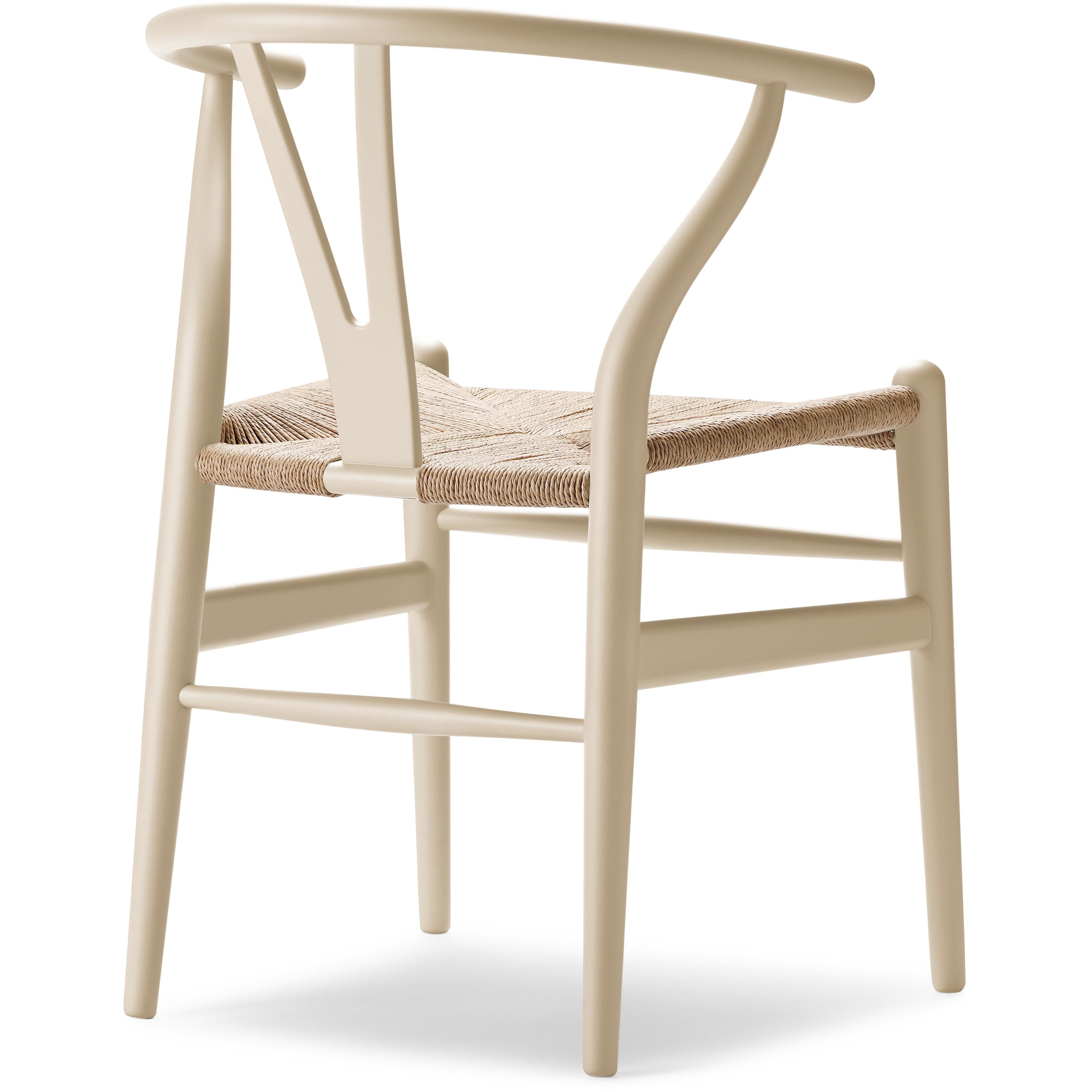 Carl Hansen CH24 Wishbone Chair Beech Special Edition, Naturkabel/Weiche Gerste