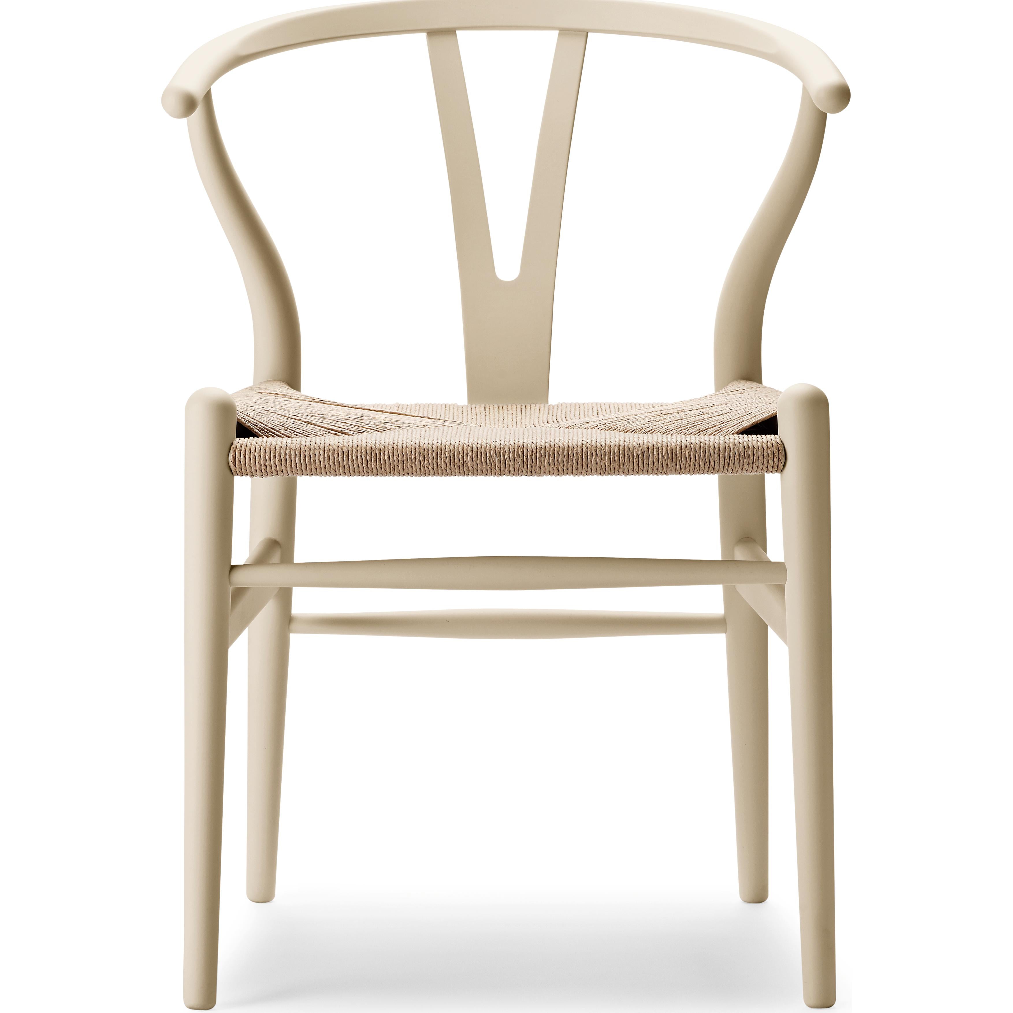 Carl Hansen CH24 Wishbone Chair Beech specialutgåva, naturlig sladd/mjuk korn