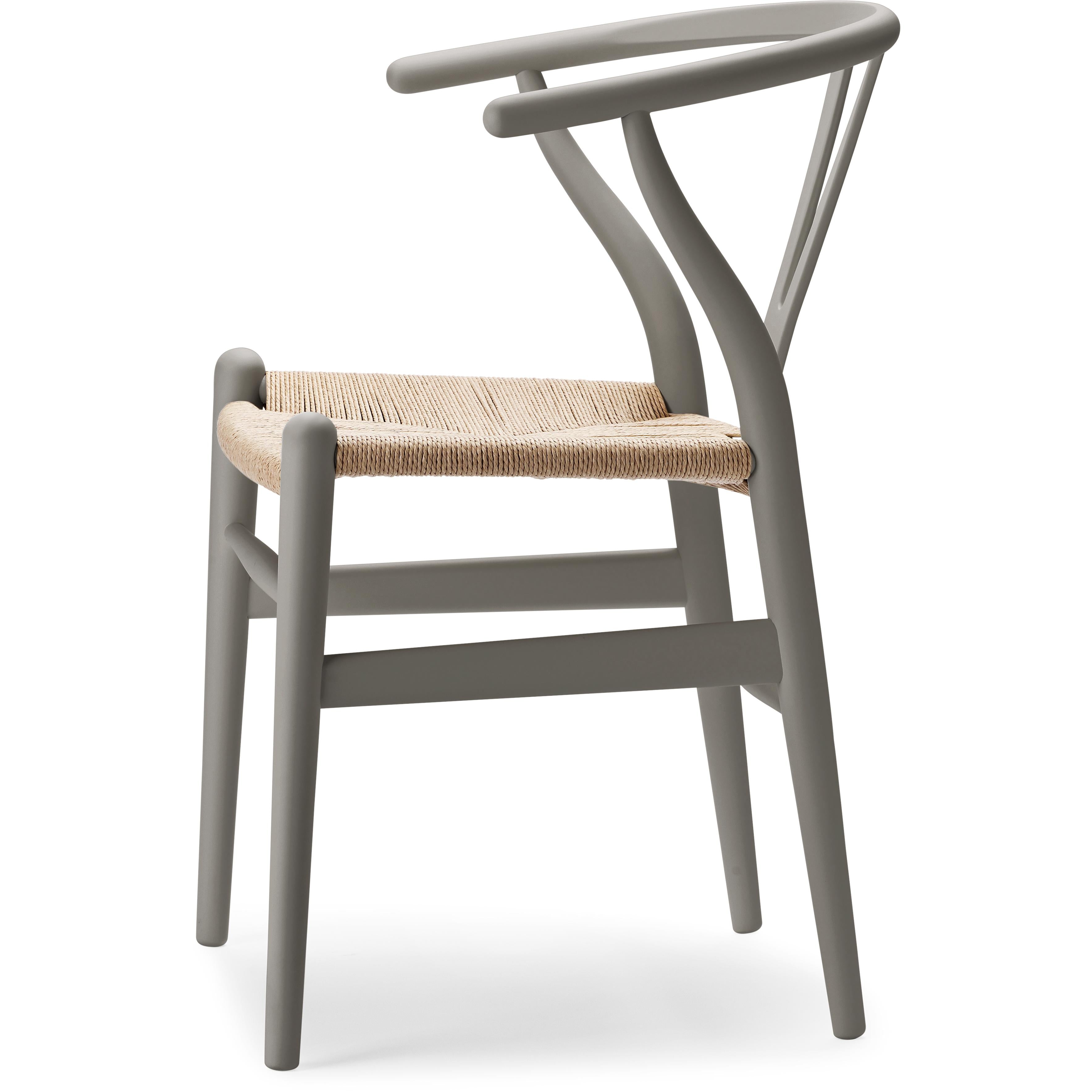 Carl Hansen Ch24 Wishbone Chair Beech Special Edition, Natural Cord/Soft Clay