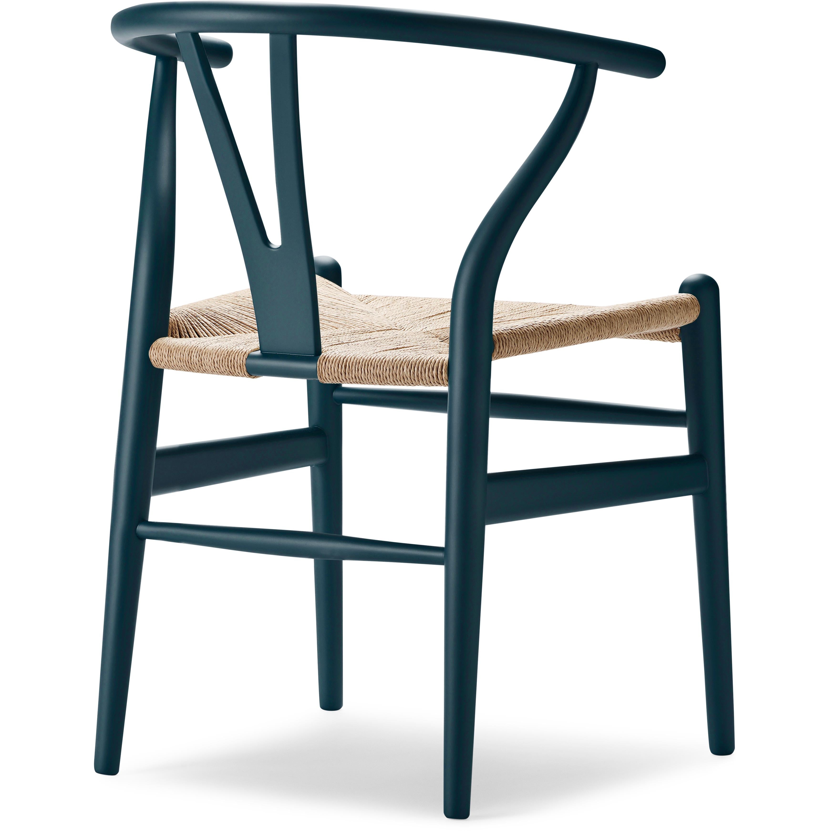 Carl Hansen Ch24 Wishbone Chair Beech Special Edition, Natural Cord/Soft North Sea