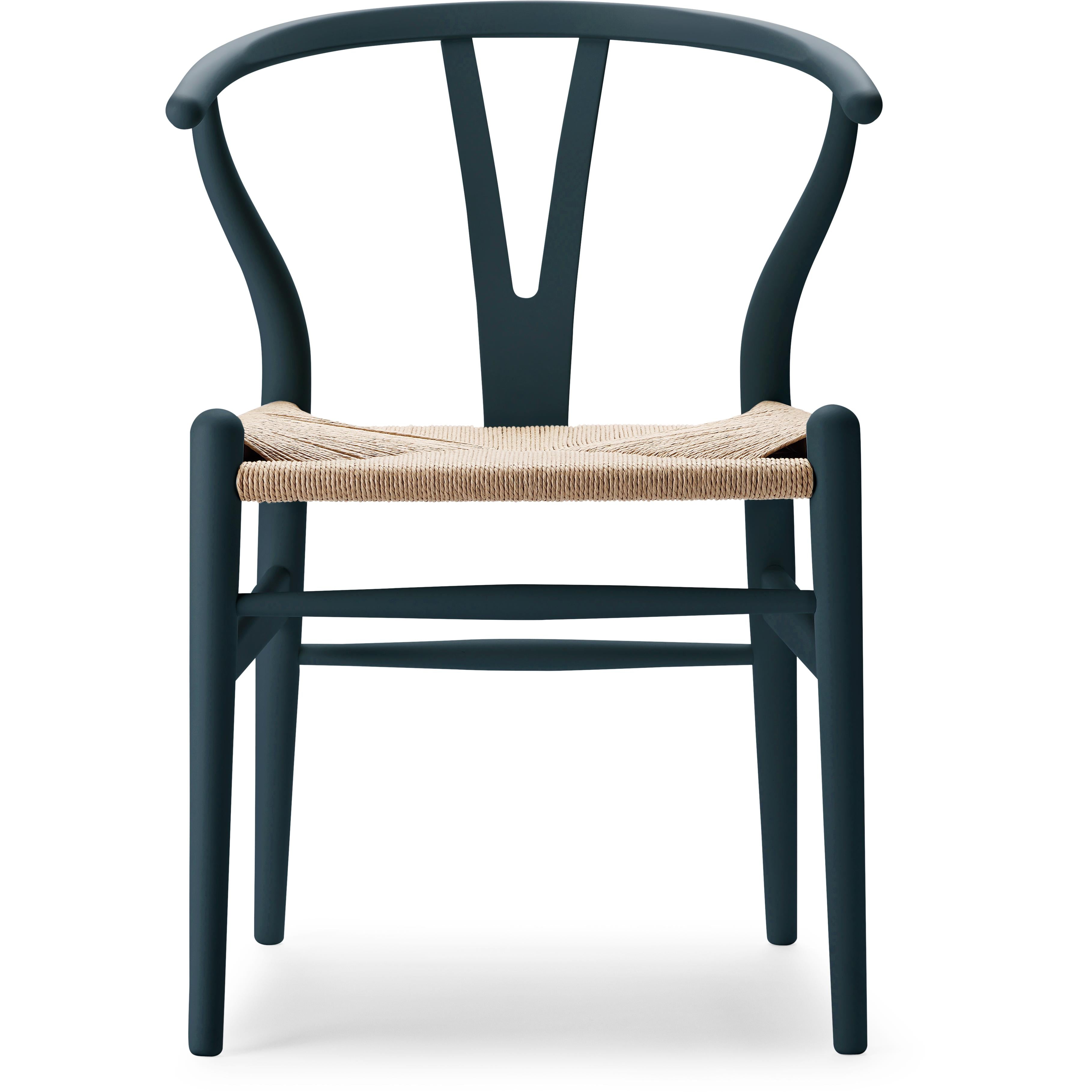 Carl Hansen Ch24 Wishbone Chair Beech Special Edition, Natural Cord/Soft North Sea