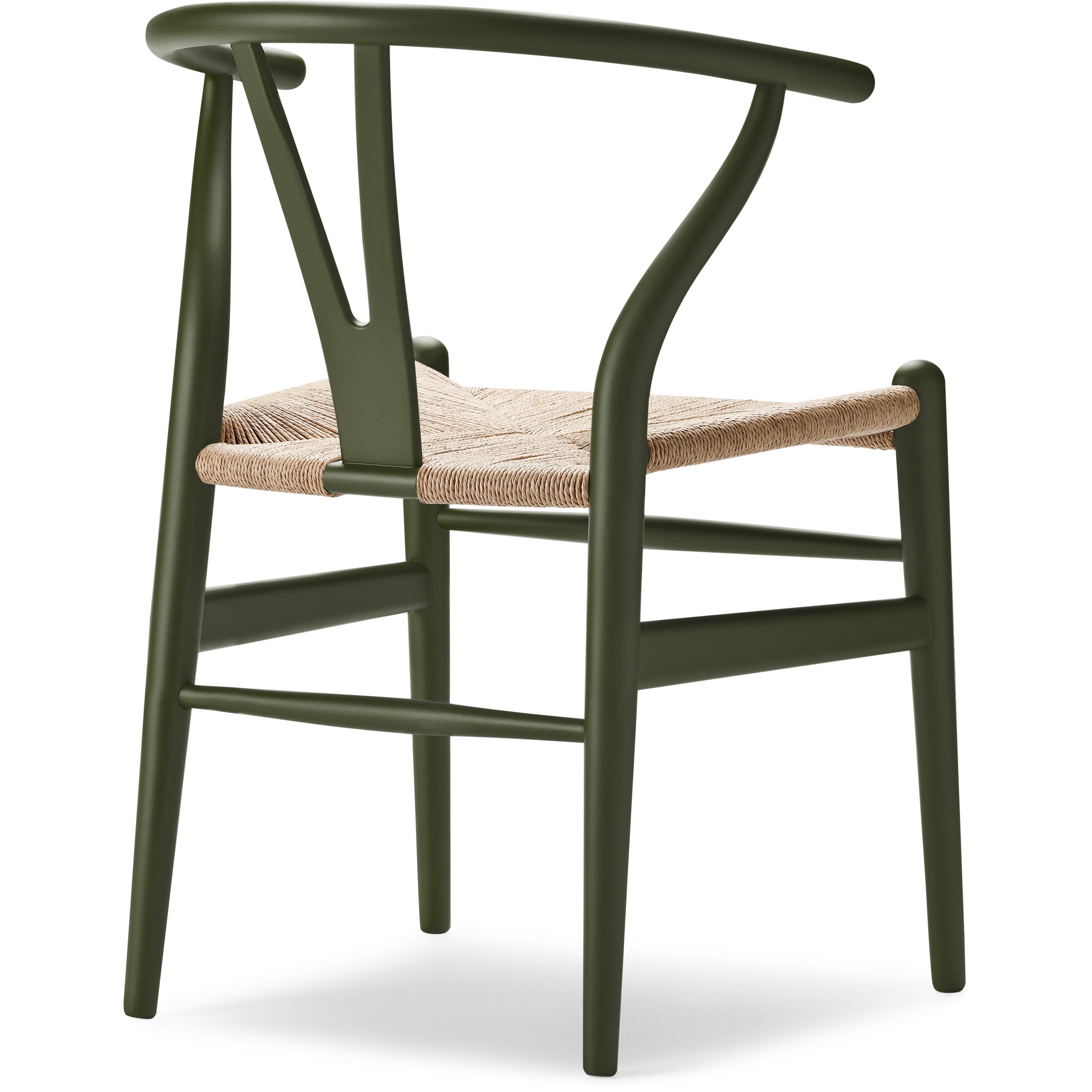 Carl Hansen Ch24 Wishbone Chair Beech Special Edition, Natural Cord/Soft Seaweed