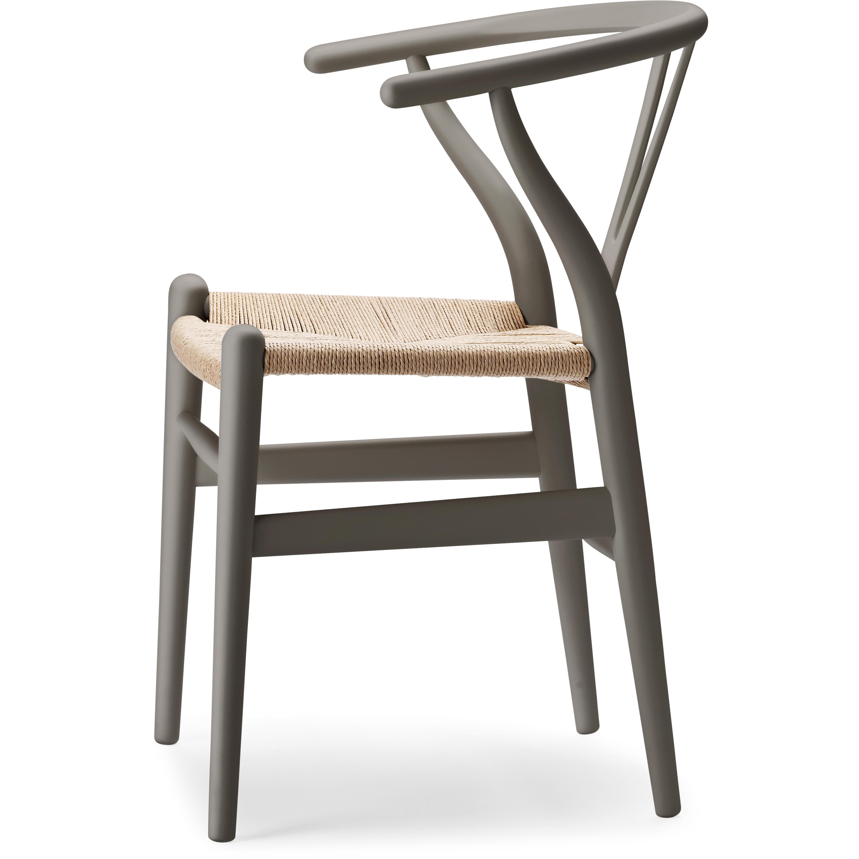 Carl Hansen CH24 Wishbone Chair Beech Special Edition, Natural Cord / Soft Slate