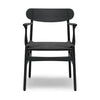Carl Hansen Ch26 Chair, Colored Oak/Black Paper Cord