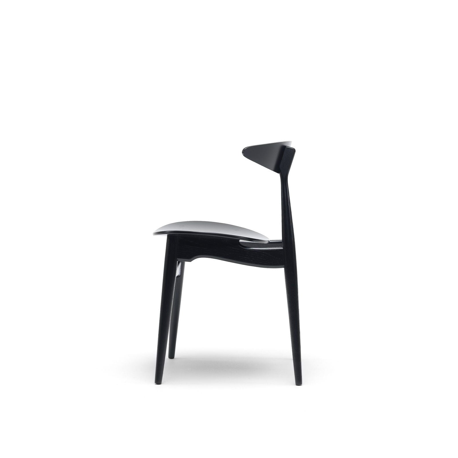 Carl Hansen Ch33 T Chair, Oak/Black