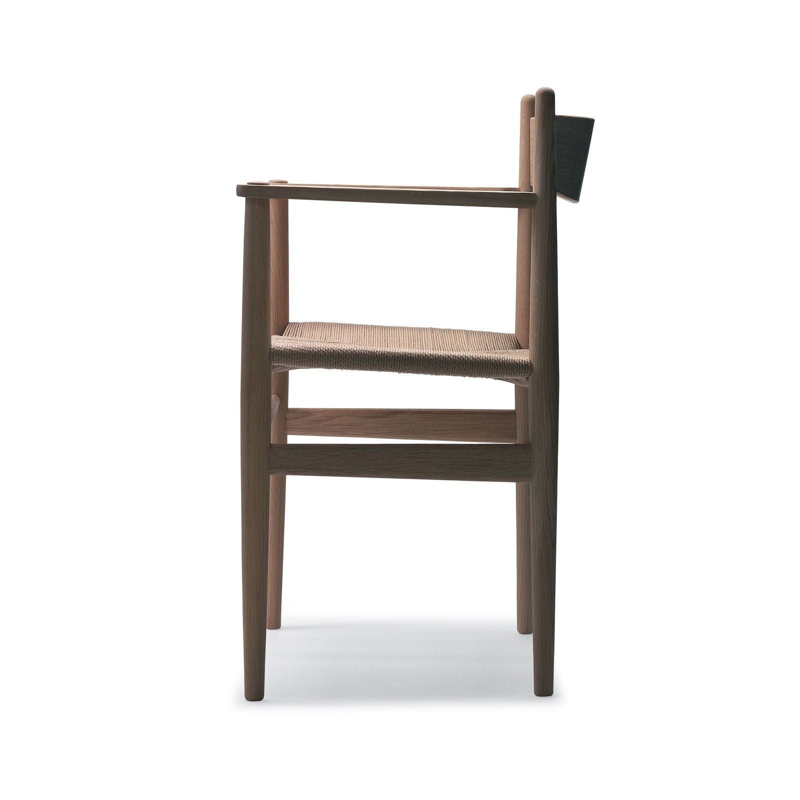 Carl Hansen CH37 -stoel, Soaped Oak/Natural