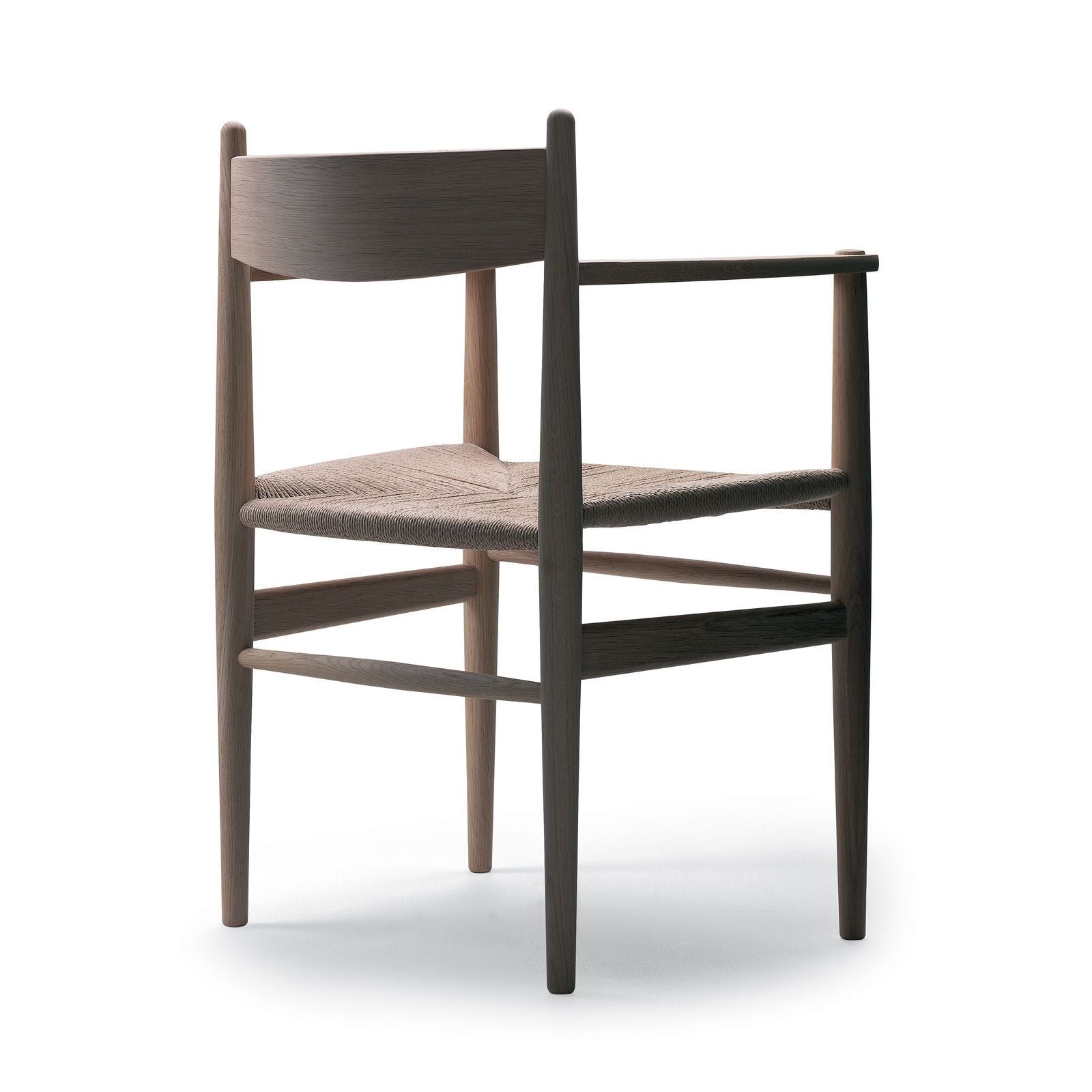 Carl Hansen CH37 -stoel, Soaped Oak/Natural