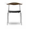 Carl Hansen CH88 P stoel, eiken rookolie/thor 301 leer