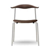 Carl Hansen Ch88 P Chair, Smoked Oak/Brown Leather